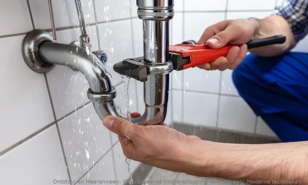 Geavanceerde rioolontstopping Heerenveen: Moderne technieken
