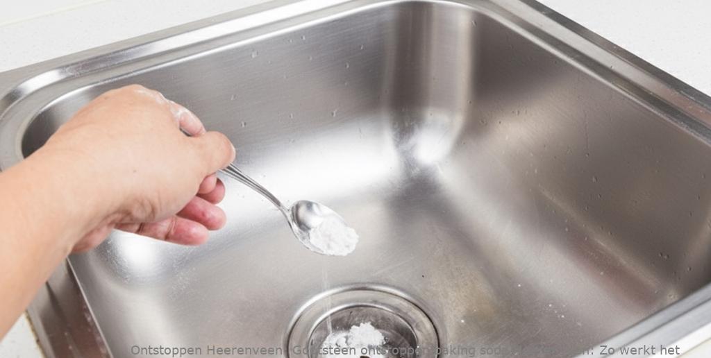 Gootsteen ontstoppen baking soda Heerenveen: Zo werkt het