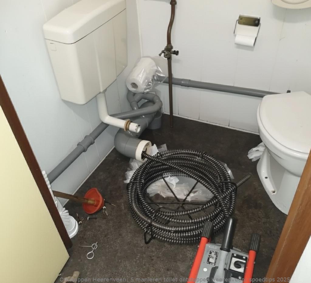 5 manieren toilet ontstoppen Heerenveen: spoedtips 2025