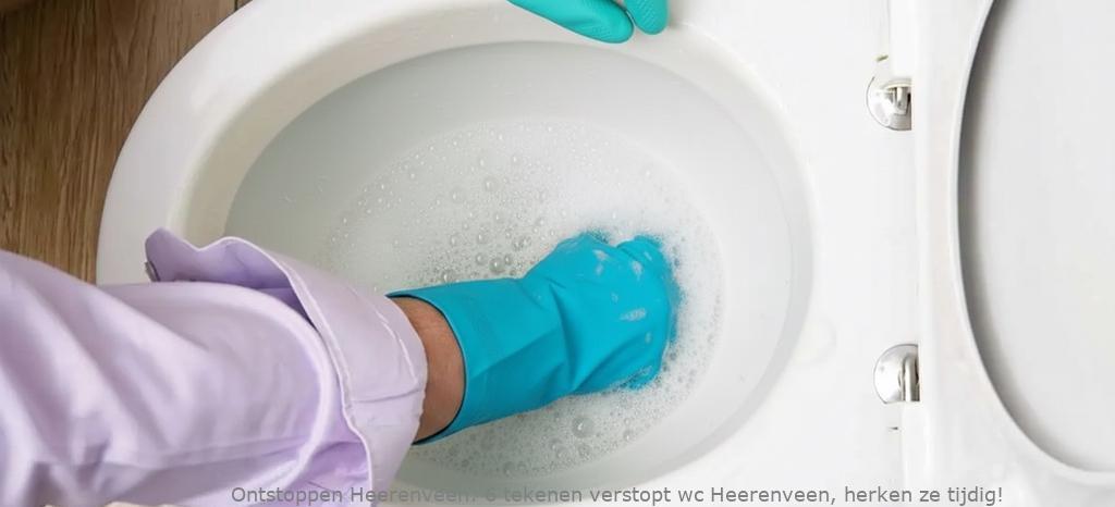 6 tekenen verstopt wc Heerenveen, herken ze tijdig!
