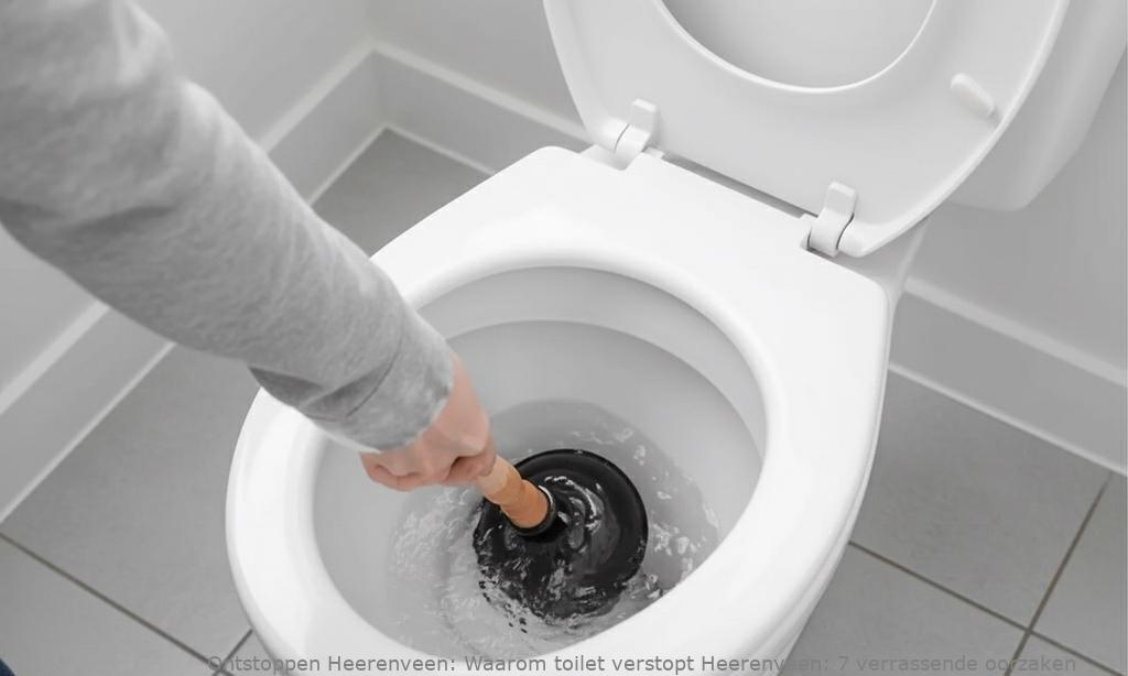Waarom toilet verstopt Heerenveen: 7 verrassende oorzaken