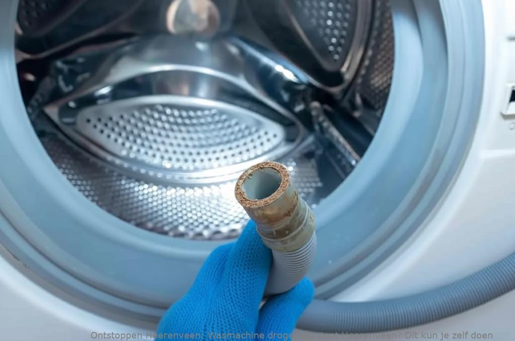 Wasmachine droger verstopt Heerenveen? Dit kun je zelf doen